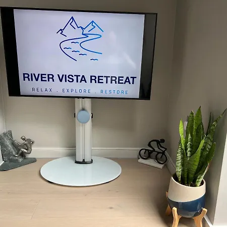 Lägenhet River Vista Retreat - Luxury Duplex - Views - Parking - Cycle Storage - Access Option Backbarrow